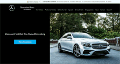 Desktop Screenshot of mercedesbenzofflorence.com