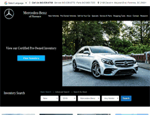 Tablet Screenshot of mercedesbenzofflorence.com